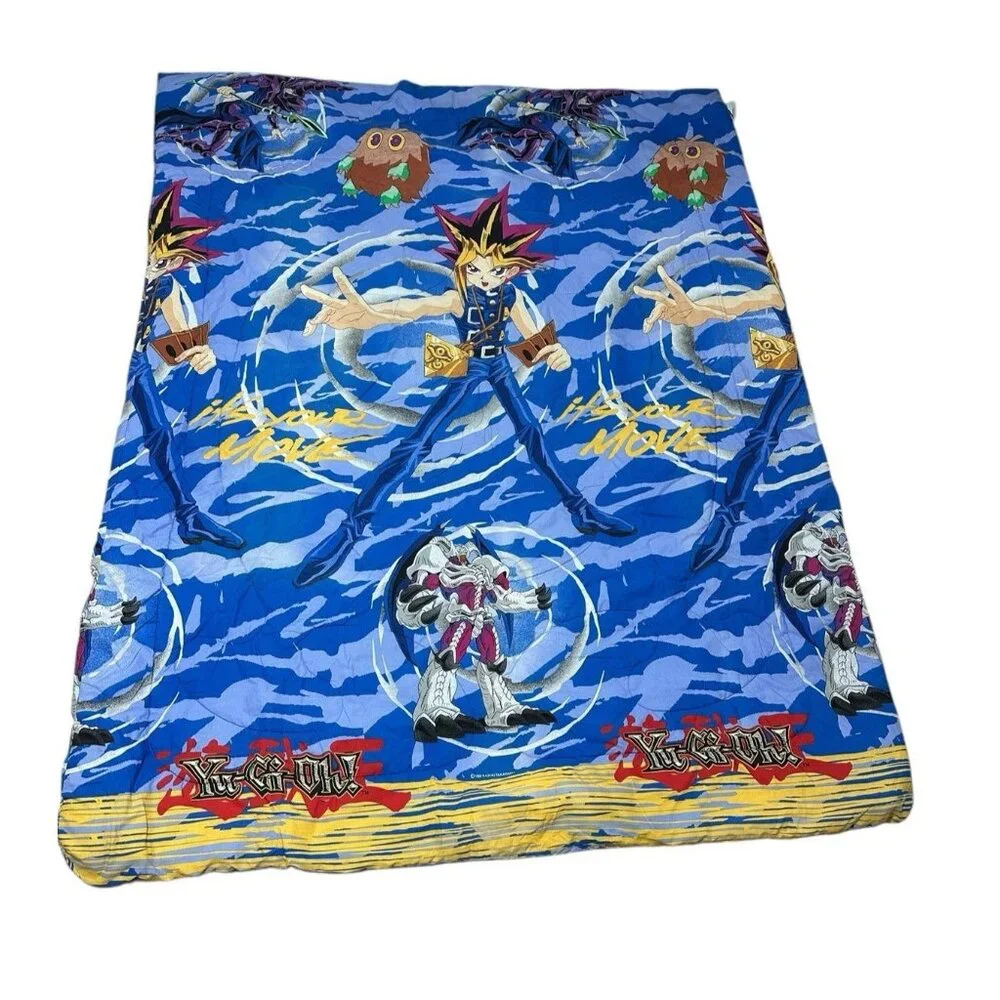 Yu-Gi-Oh! 1996 Kazuki Takahashi Comforter Sheet Pillow Set 86